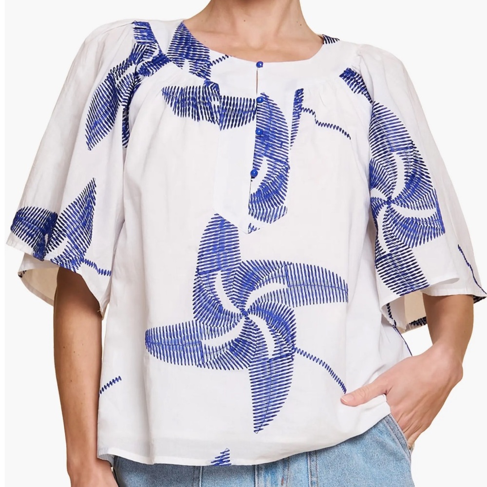 Ciebon Alexia Embroidery Top
